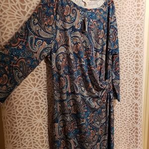 TALBOTS XL MIDI DRESS